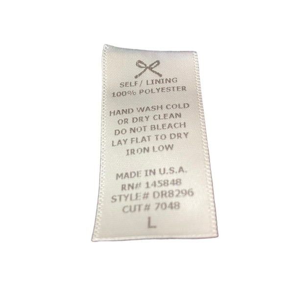 EVERLY - SIZE LARGE - LONG DRESS - MULTICOLORED WITH A BLACK BACKGROUND B21 - Picture 9 of 11